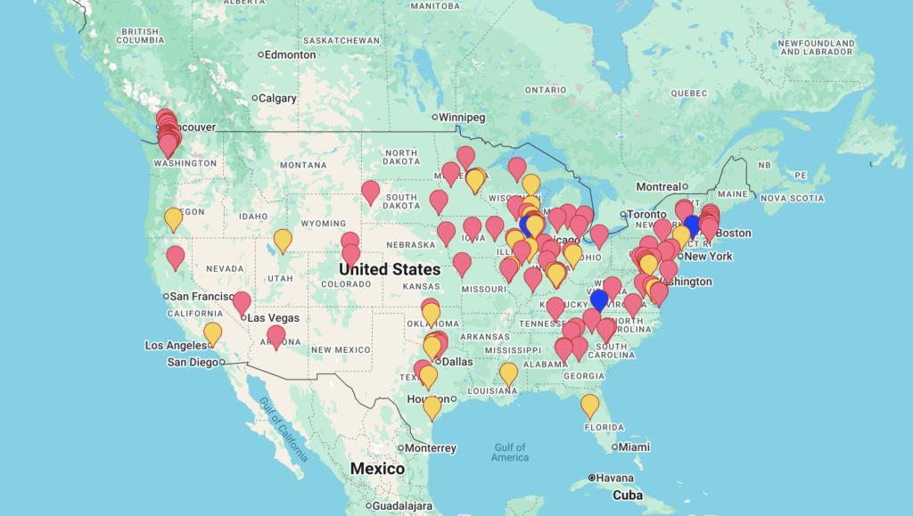 Residency Map